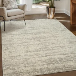 Relax Oslo - Laagpolig Effen Vloerkleed - Creme - 240x340 CM