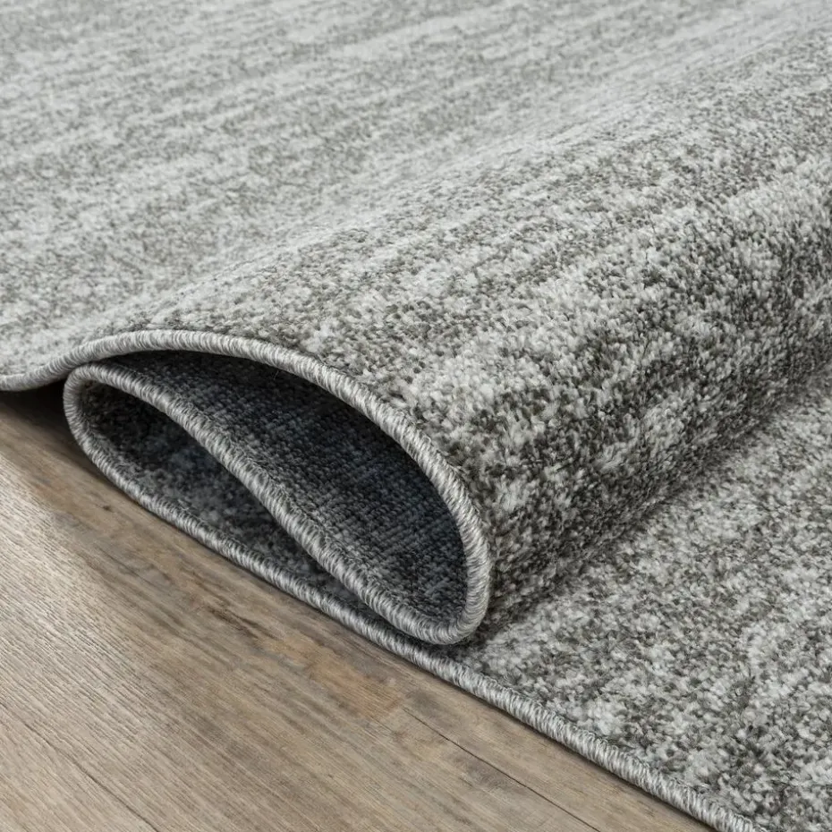 Relax Oslo - Laagpolig Effen Vloerkleed - Grijs - 240x340 CM