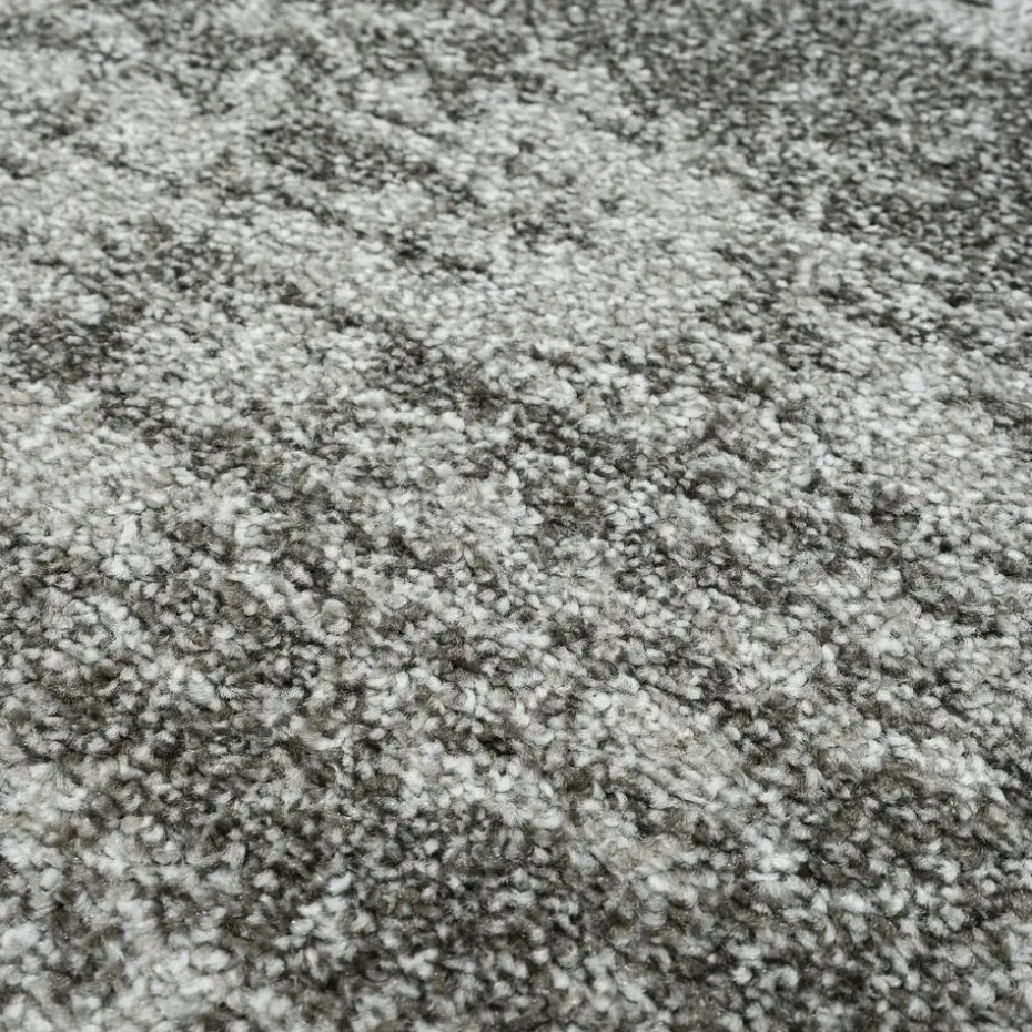 Relax Oslo - Laagpolig Effen Vloerkleed - Grijs - 200x290 CM