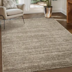 Relax Oslo - Laagpolig Effen Vloerkleed - Beige - 120x170 CM