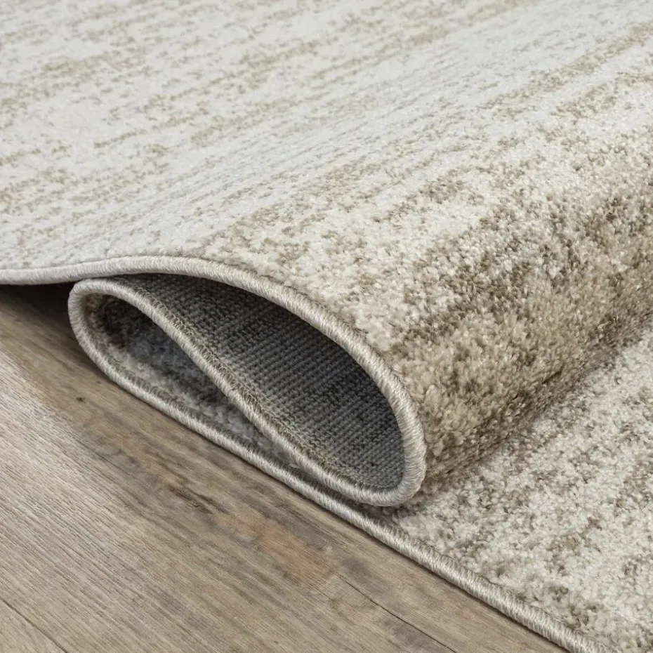 Relax Oslo - Laagpolig Effen Vloerkleed - Beige - 120x170 CM