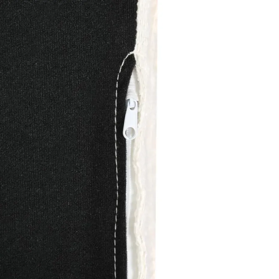 RENDERS - Ottomaan - Gebroken wit - Bouclé