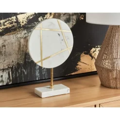 RETHIMNO - Decoratie figuur - Wit - Marmer