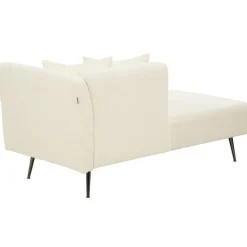 RIOM - Chaise longue - Wit - Rechterzijde - Bouclé