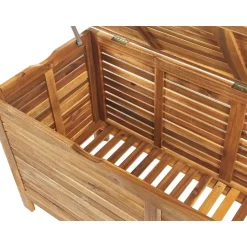 RIVIERA - Kussenbox - Lichte houtkleur - 130 cm - Acaciahout