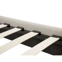 ROANNE - Kinderbed - Beige - 90 x 200 cm - Polyester