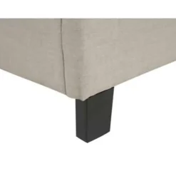 ROANNE - Kinderbed - Beige - 90 x 200 cm - Polyester