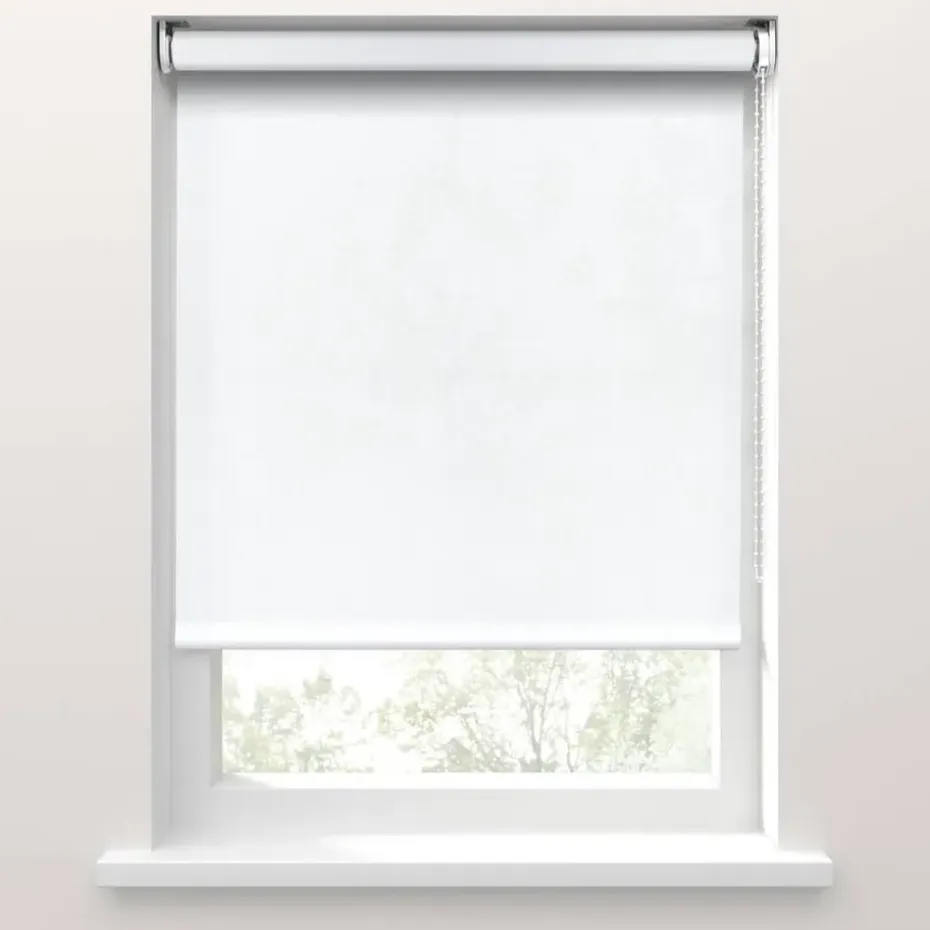 Rolgordijn Montana transparant - sneeuwwit (10001)