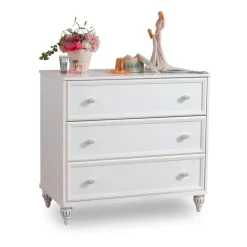 Romance commode kinderladekast meisjes