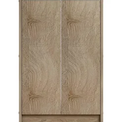 Rousseau Lilly' Sonoma Schoenenkast - 2 Deurs Spaanplaat - H90 x B60 x D35 cm