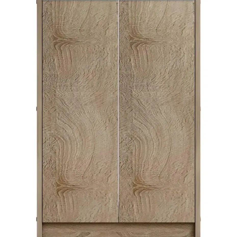 Rousseau Lilly' Sonoma Schoenenkast - 2 Deurs Spaanplaat - H90 x B60 x D35 cm