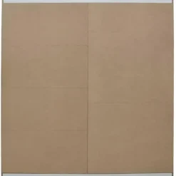 Rousseau Schuifdeurkast Mike - 182,5 x 52,5 cm x 197,5 cm - Sonoma-afwerking