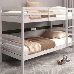 Rousseau Stapelbed Roy 90x200 - splitsbaar - wit grenen