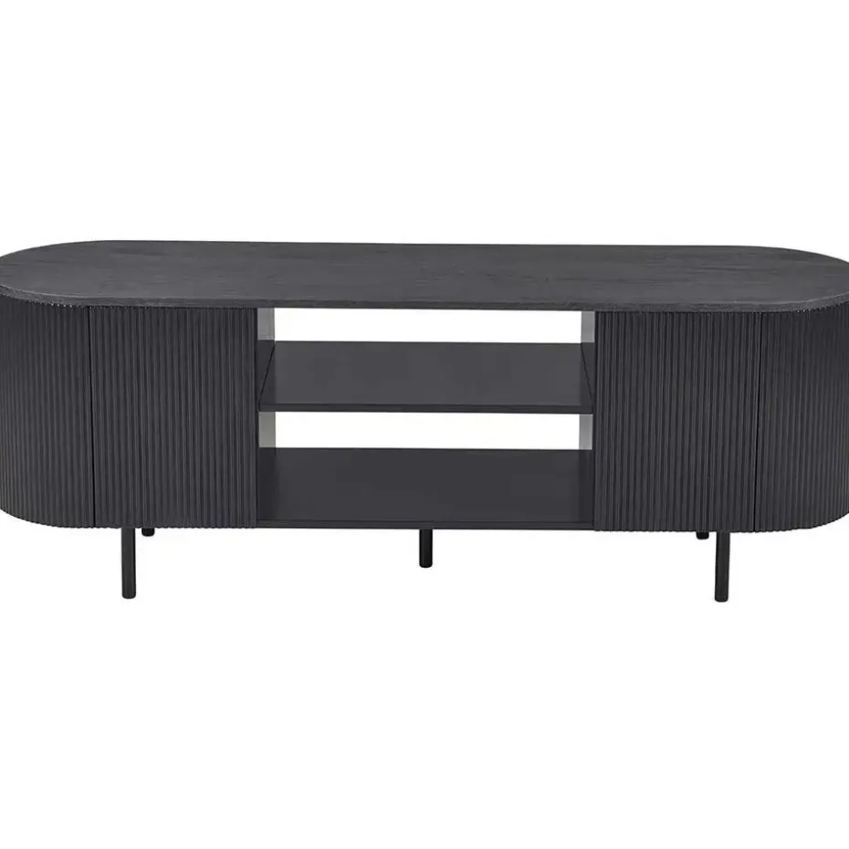 Rousseau tv-meubel Lagos - 160 x 45 x 58 cm - Donkerbruin