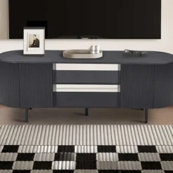 Rousseau tv-meubel Lagos - 160 x 45 x 58 cm - Donkerbruin