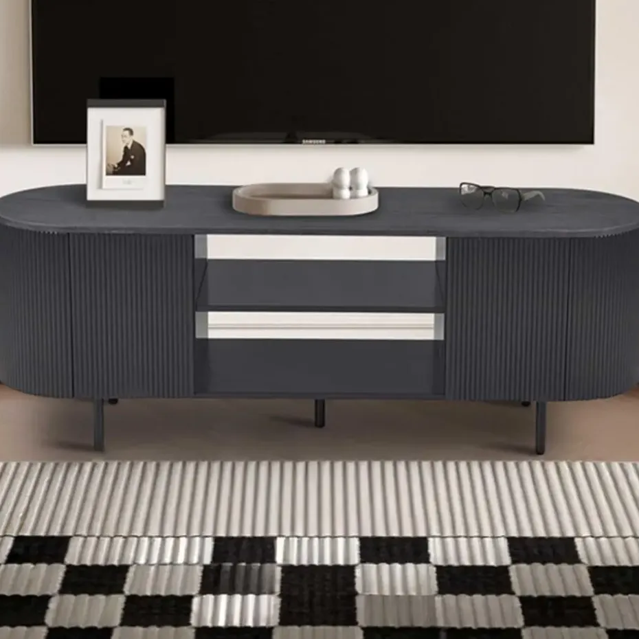 Rousseau tv-meubel Lagos - 160 x 45 x 58 cm - Donkerbruin