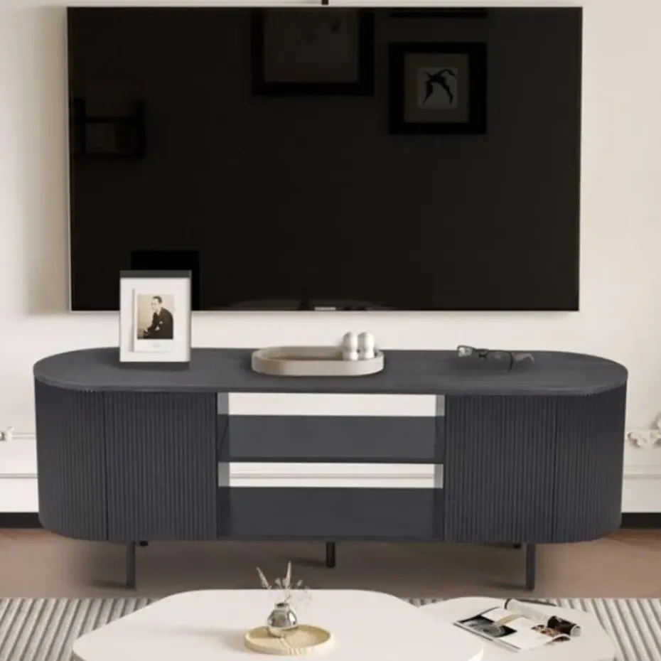 Rousseau tv-meubel Lagos - 160 x 45 x 58 cm - Donkerbruin