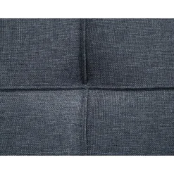 ROXEN - Slaapbank 3-zits - Donkergrijs - Polyester