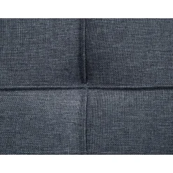 ROXEN - Slaapbank 3-zits - Donkergrijs - Polyester