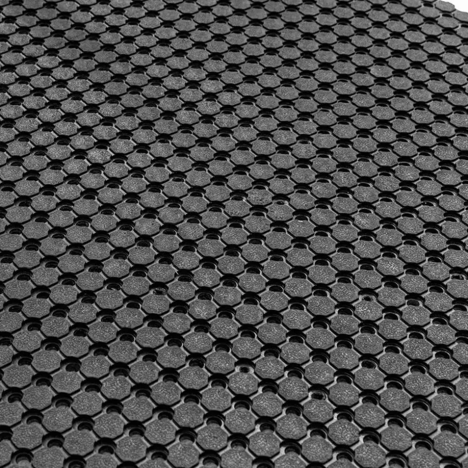 Rubber ringmat op rol - Dikte 10 mm - Breedte 200 cm