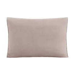 Rug/zij loungekussen Brest - taupe - 60x43 cm