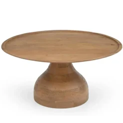 Salontafel Naturel Mangohout - Ø80x39cm - Joji