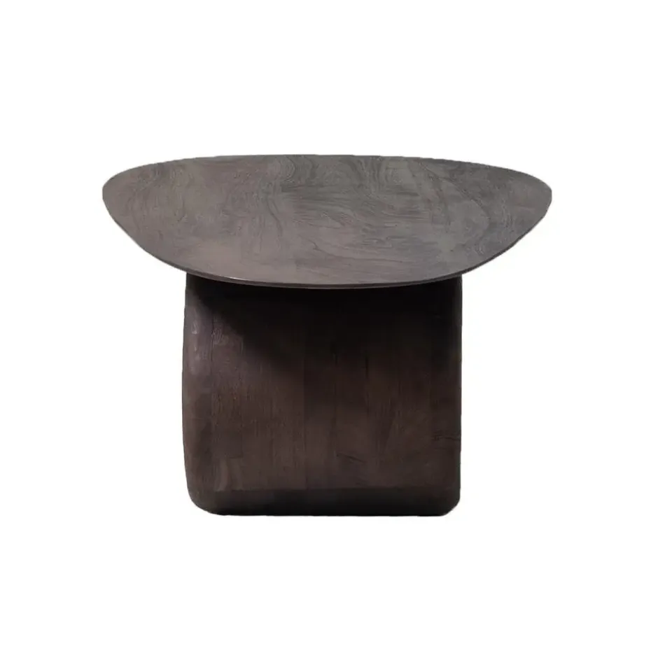 Salontafel Organisch 100cm - Bruin Mangohout - Ebbe