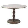 Salontafel Rond - Taupe Glans - 59x59x38,5cm - Carien