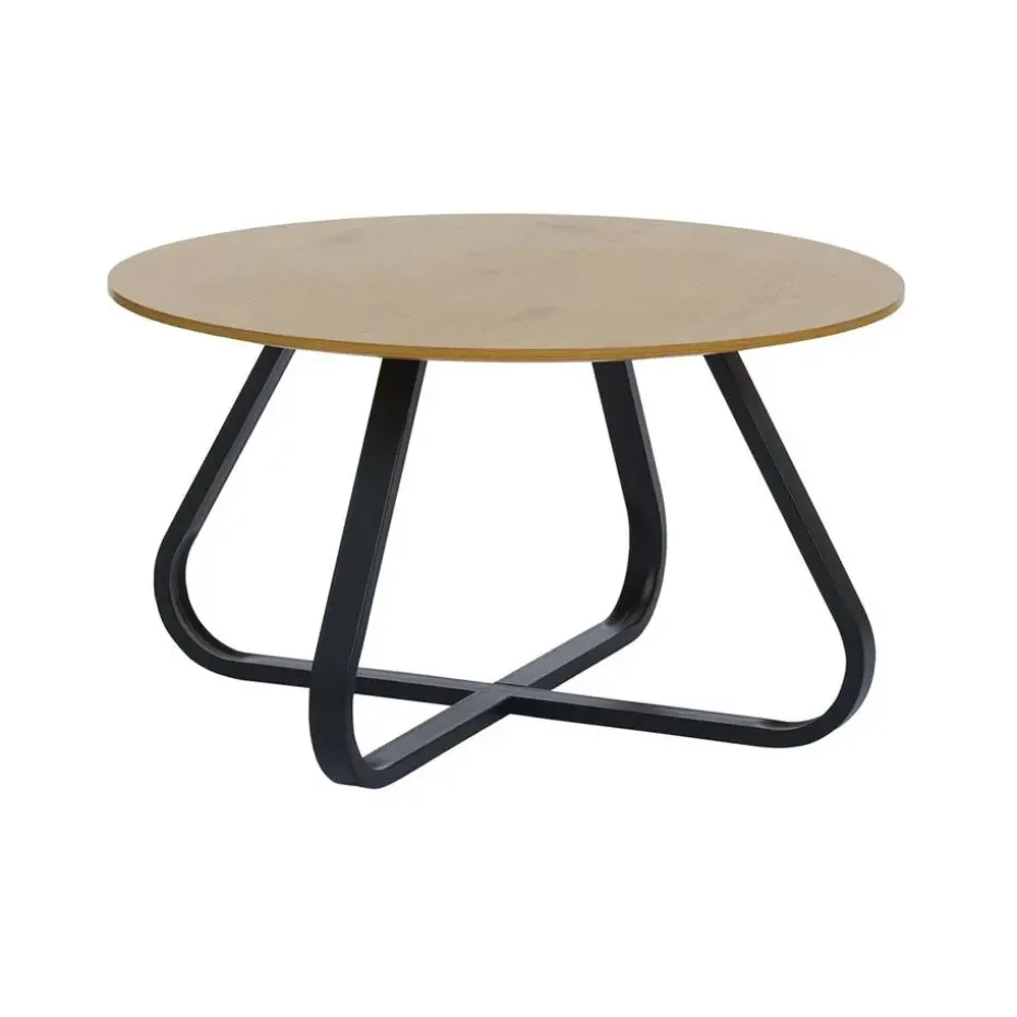 Salontafel Rond Ø80cm - Naturel Eiken - Cesura