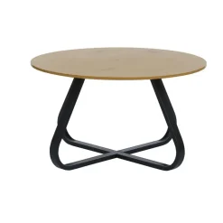 Salontafel Rond Ø80cm - Naturel Eiken - Cesura
