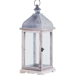 SAMAR - Lantaarn - Wit - IJzer