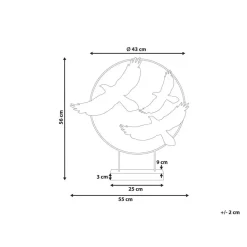 SAMARIUM - Decofiguur - Meerkleurig - Metaal