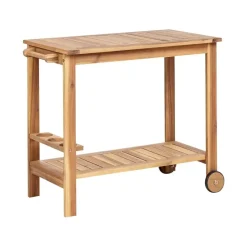 SASSARI II - Trolley - Lichte houtkleur - Acaciahout