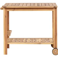 SASSARI II - Trolley - Lichte houtkleur - Acaciahout