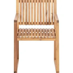 SASSARI II - Tuinset voor 8 - Lichthout/Wit - FSC acaciahout