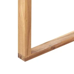 SASSARI II - Tuinset voor 8 - Lichthout/Wit - FSC acaciahout