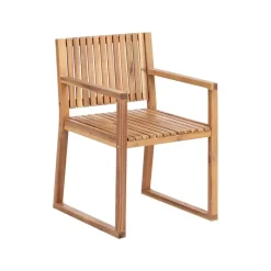 SASSARI II - Tuinset voor 6 - Lichthout - Gecertificeerd acaciahout