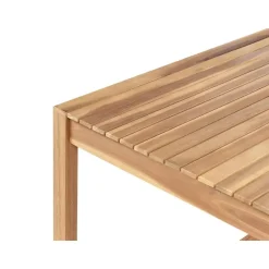 SASSARI II - Tuintafel - Lichte houtkleur - 90 x 180 cm - Acaciahout