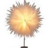 SATOPANTH - Kerstdecoratie ster lamp - Gebroken wit - Papier