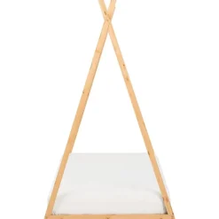 SAURAT - Kinderbed - Lichthout - 90 x 200 cm - Dennenhout