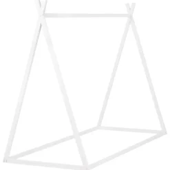 SAURAT - Kinderbed - Wit - 90 x 200 cm - Dennenhout