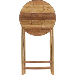 SAVELLETRI - Bistroset voor 2 - Lichte houtkleur - Bamboehout