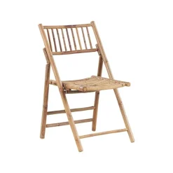 SAVELLETRI - Bistroset voor 2 - Lichte houtkleur - Bamboehout