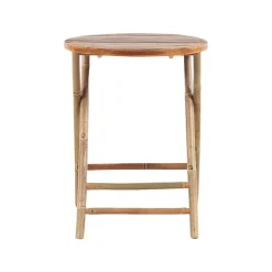 SAVELLETRI - Bistroset voor 2 - Lichte houtkleur - Bamboehout