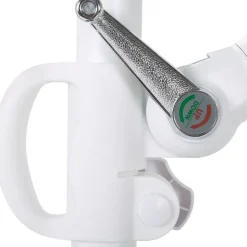 SAVONA II - Zweefparasol - Taupe/Wit - Polyester