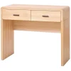 Scandinavische Console Tafel van Hout met 2 Laden