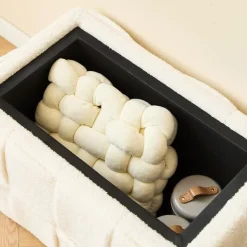 Scandinavische Designbank met Opbergruimte