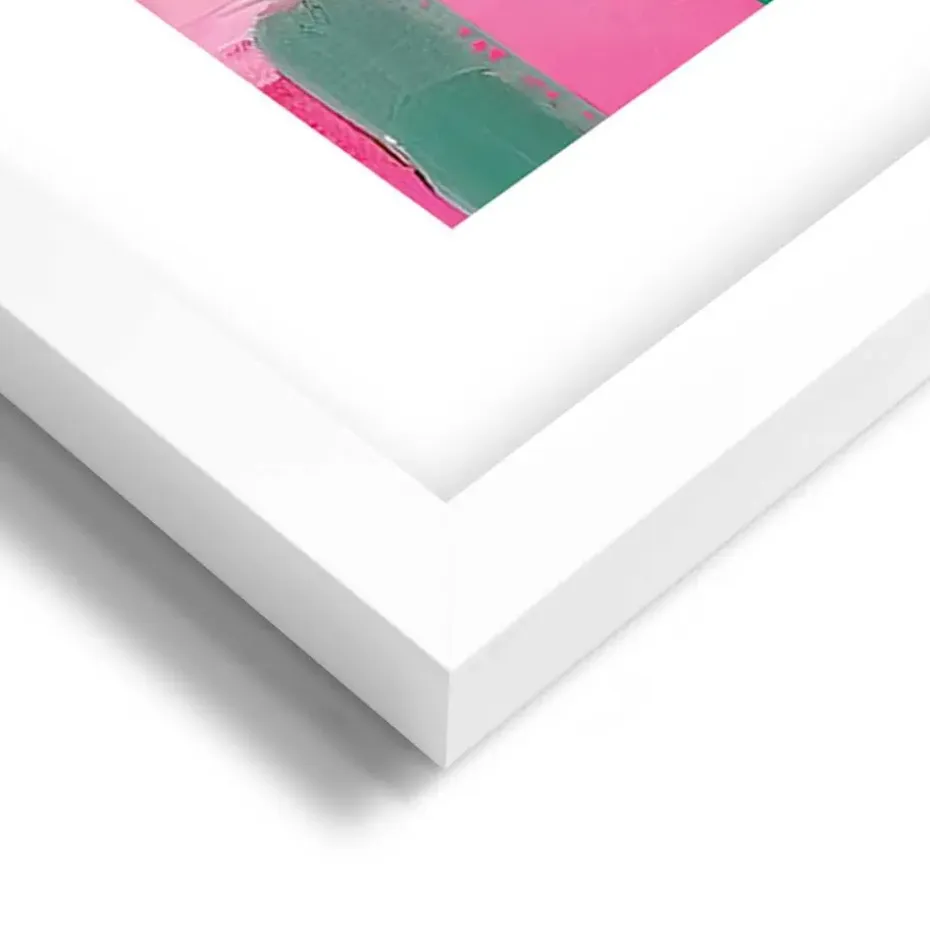 Schilderij Bloemen op tafel - 70 x 50cm - Bont