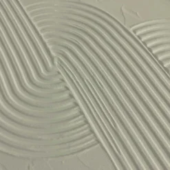 Schilderij 3D Art Knot - sage green - 70 x 50cm - Groen