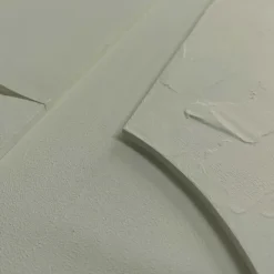 Schilderij 3D Art Mars - sage green - 100 x 70cm - Groen